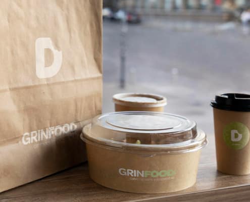Grinfood, el catering sostenible que luce un cambio de imagen