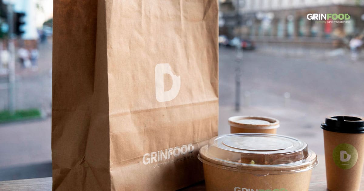 Grinfood, el catering sostenible que luce un cambio de imagen